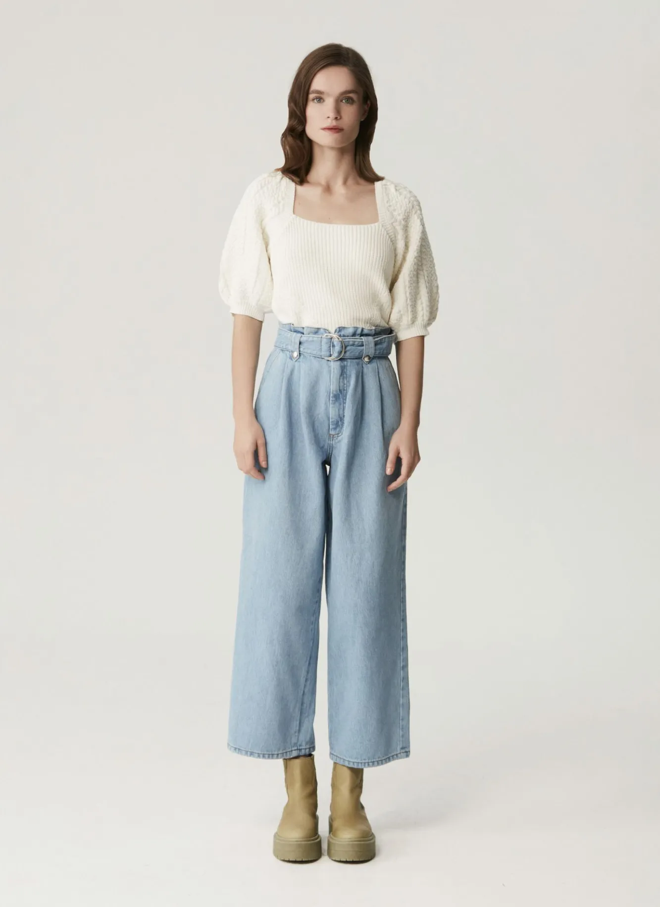 Kvinna Gestuz Jeans^Aleahgz Hw Jeans