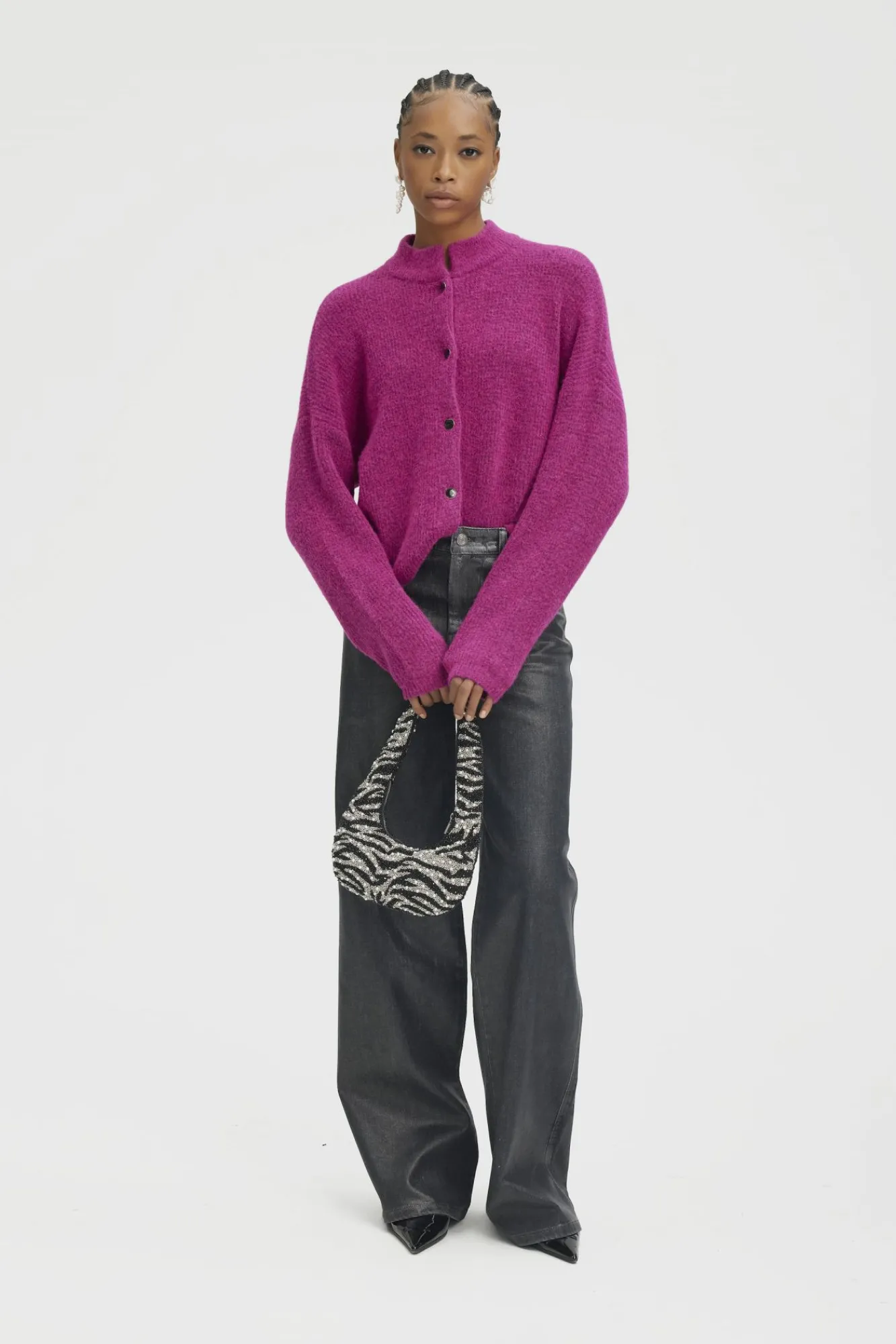 Kvinna Gestuz Stickat & Cardigans^Alphagz Cardigan