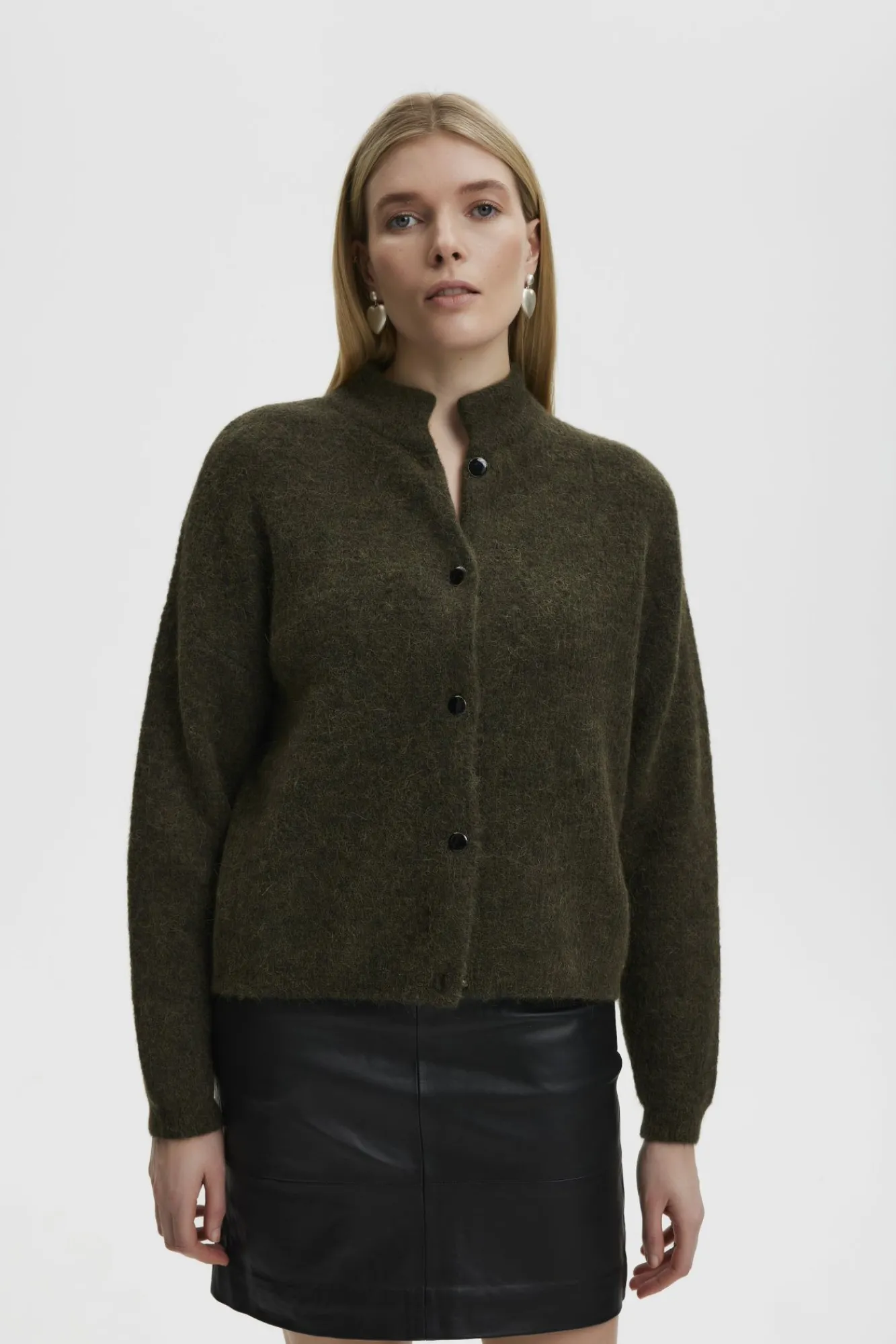 Kvinna Gestuz Stickat & Cardigans^Alphagz Cardigan