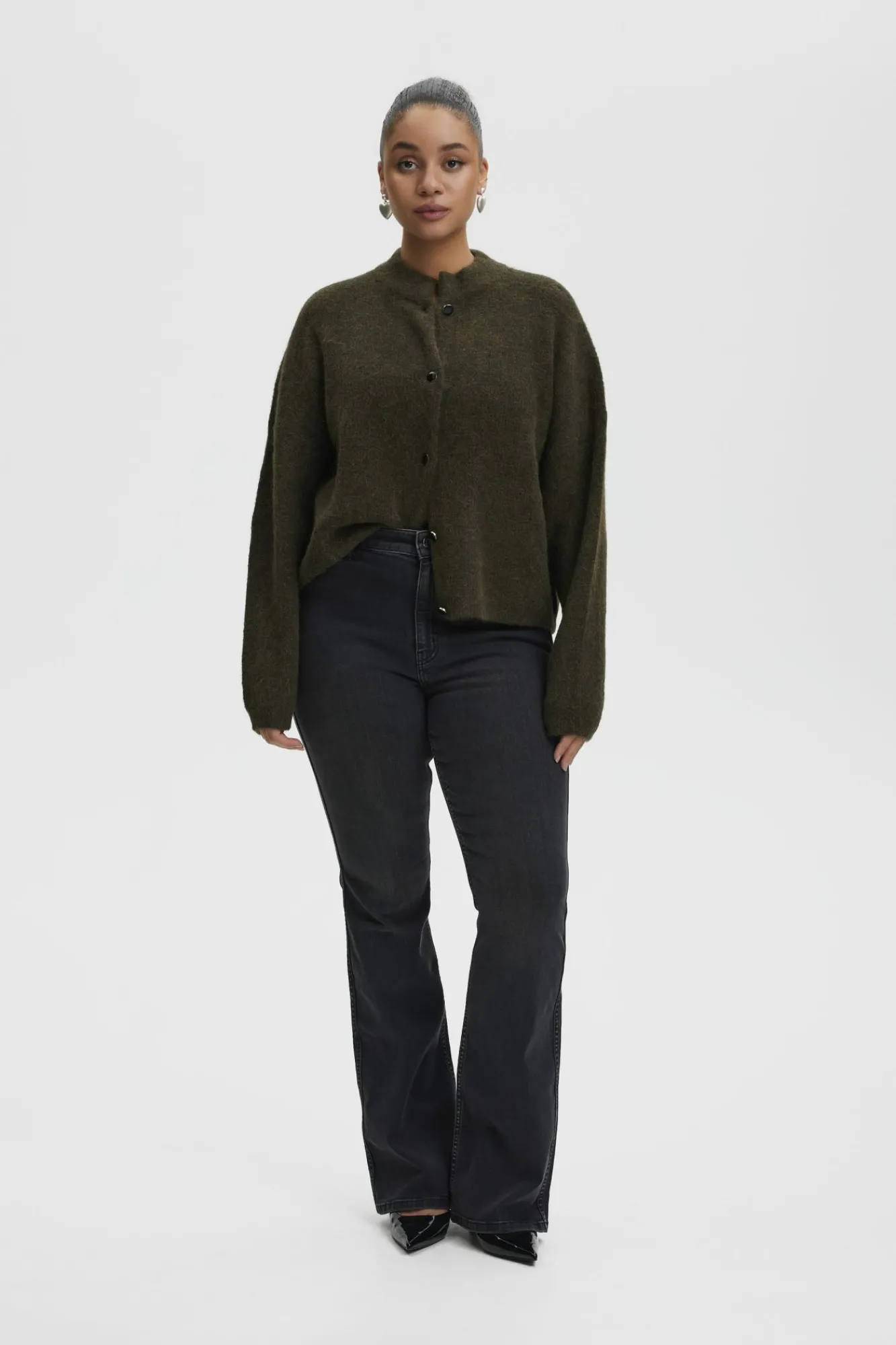 Kvinna Gestuz Stickat & Cardigans^Alphagz Cardigan