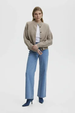 Kvinna Gestuz Stickat & Cardigans^Alphagz Cardigan