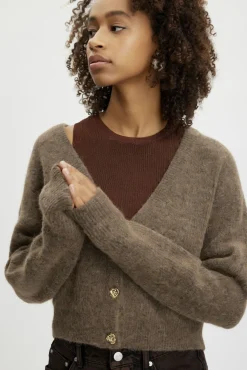 Kvinna Gestuz Stickat & Cardigans^Alphagz Cardigan