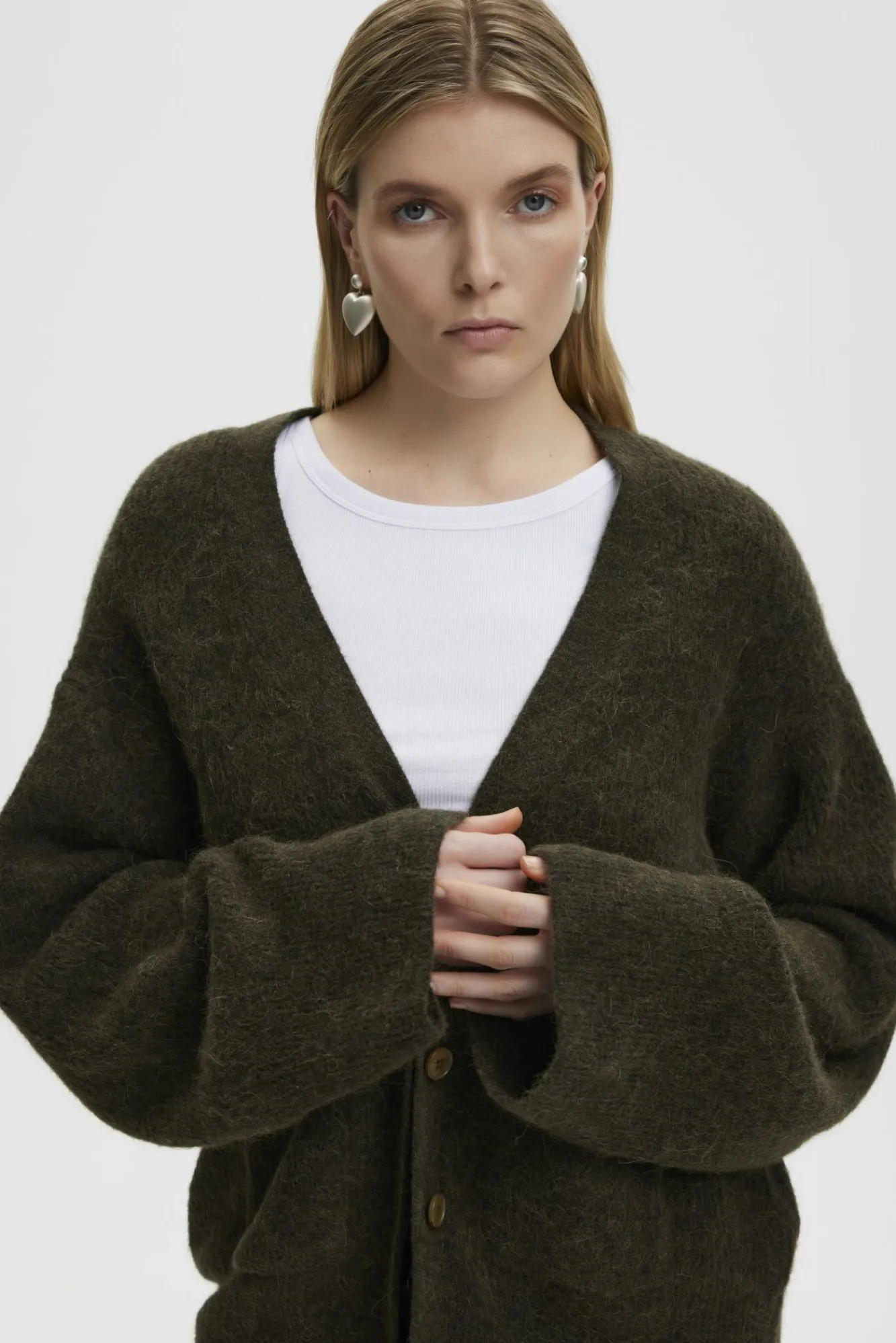 Kvinna Gestuz Stickat & Cardigans^Alphagz Cardigan