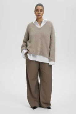 Kvinna Gestuz Stickat & Cardigans^Alphagz Pullover