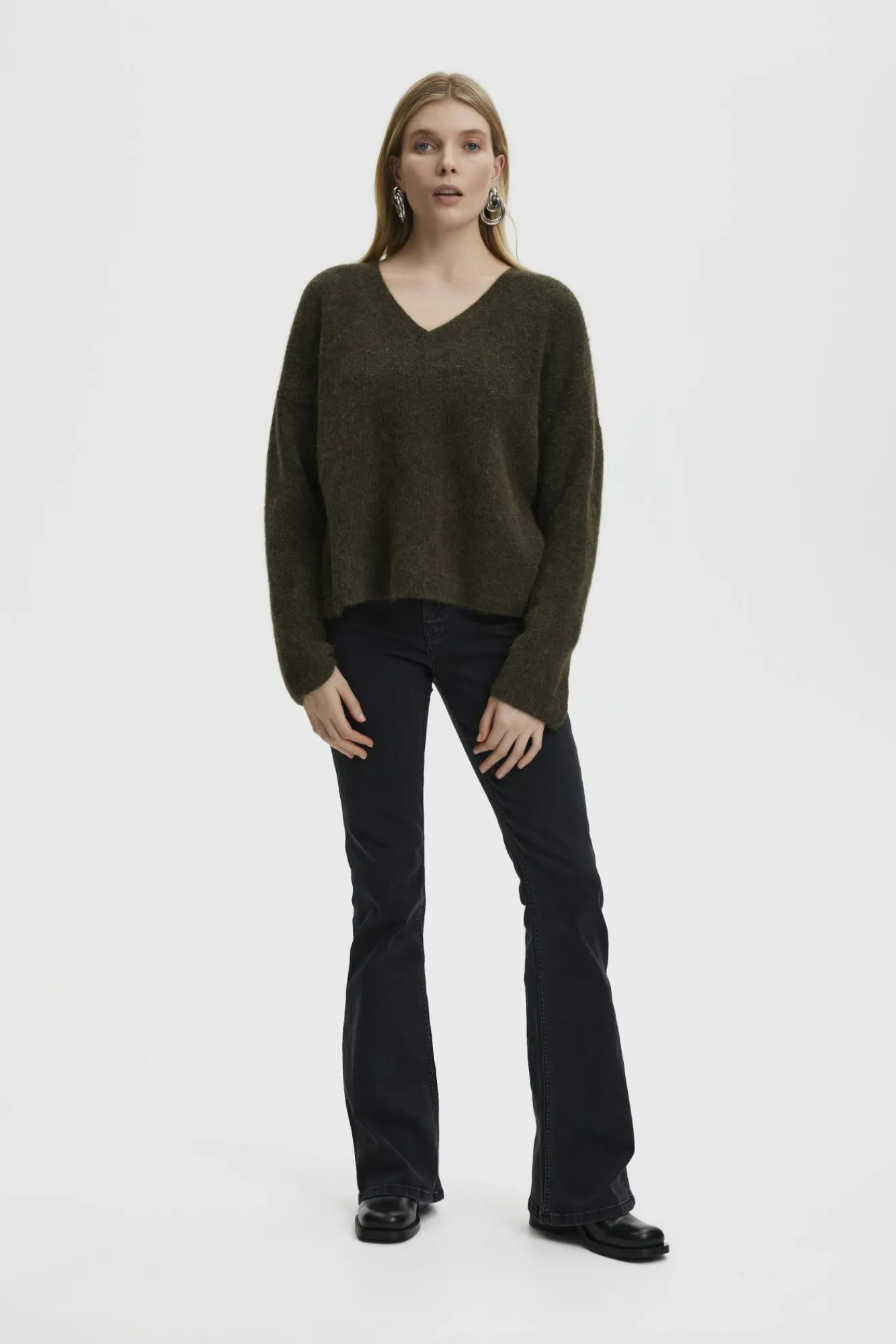 Kvinna Gestuz Stickat & Cardigans^Alphagz Pullover