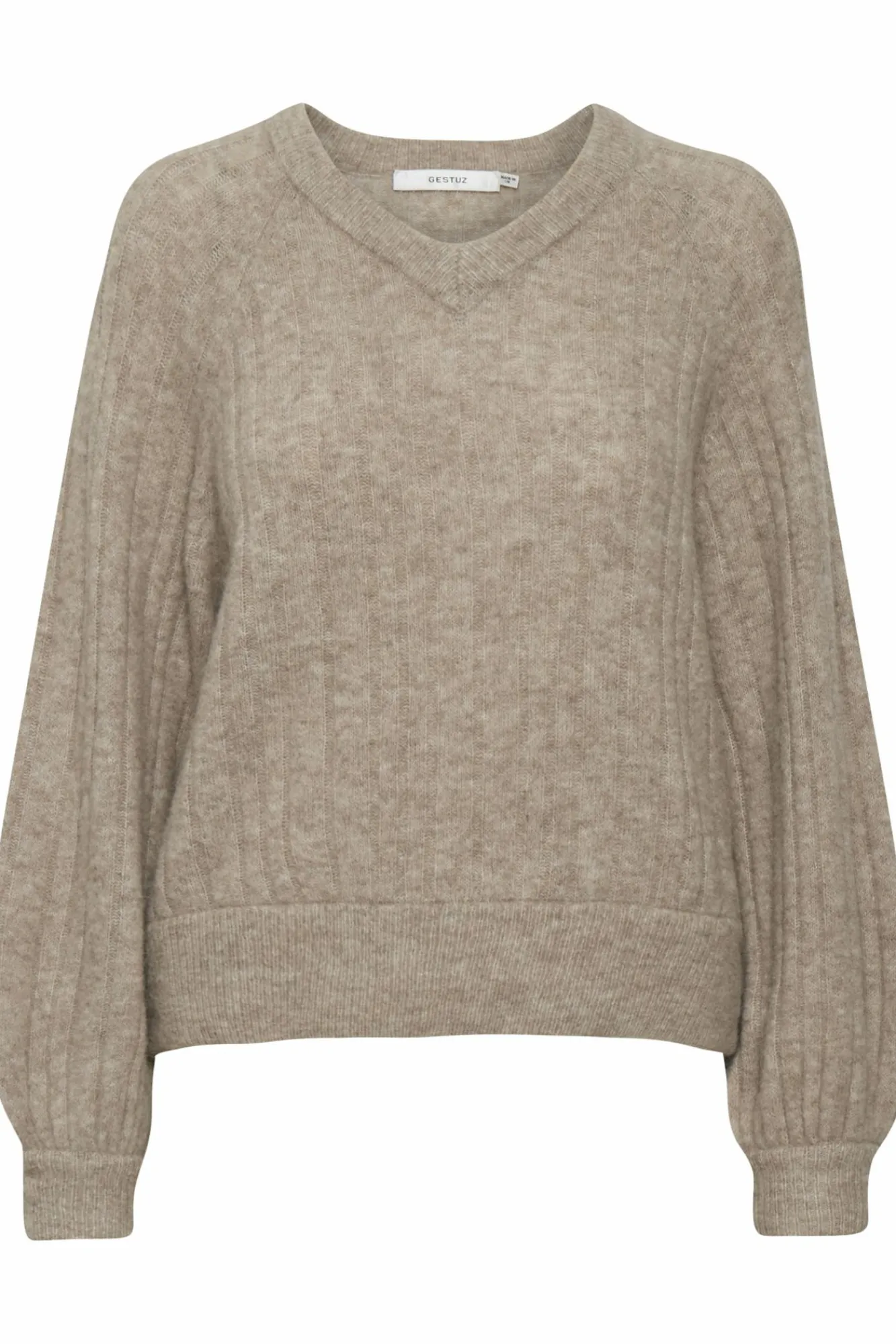 Kvinna Gestuz Stickat & Cardigans^Alphagz R Stickad Pullover