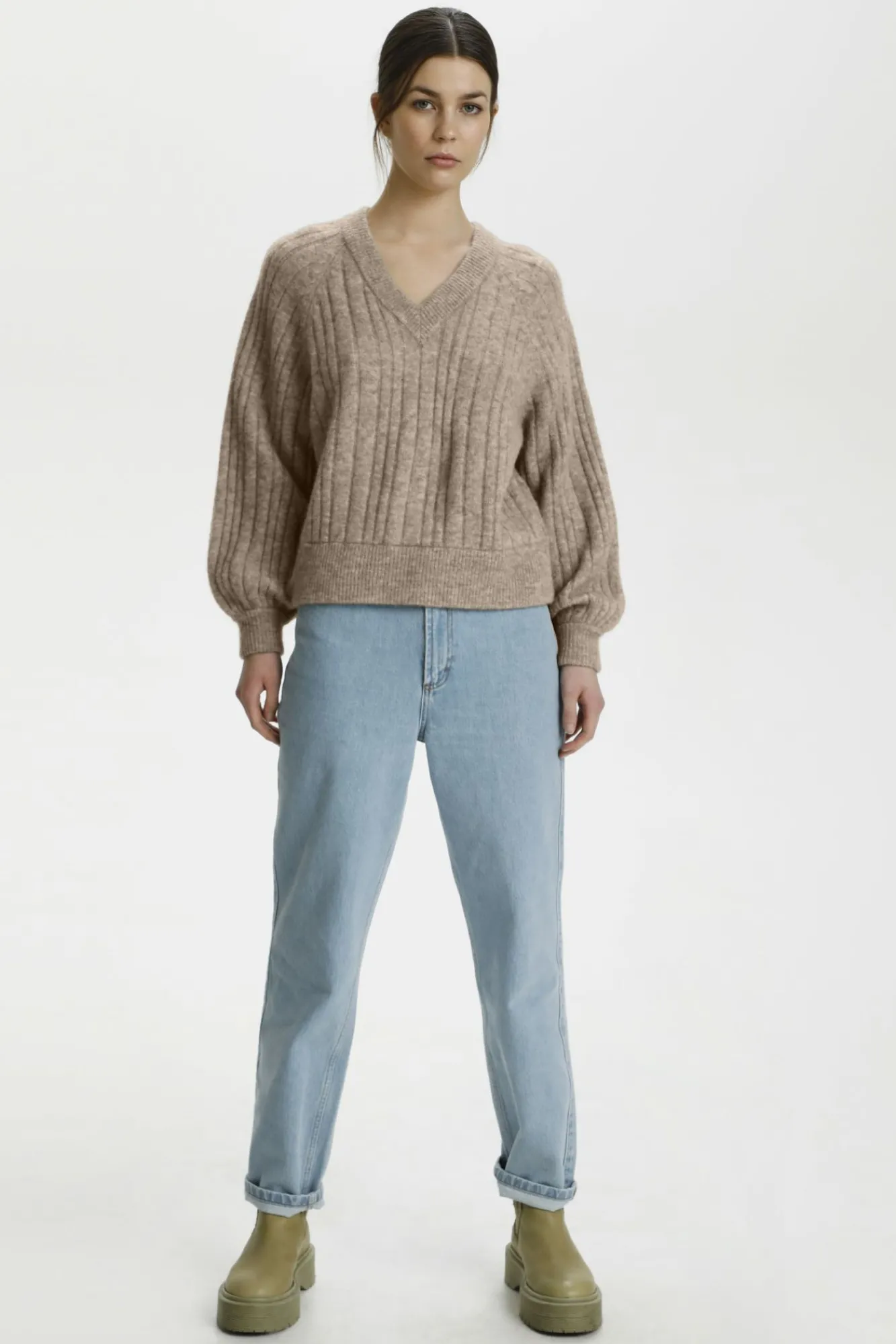 Kvinna Gestuz Stickat & Cardigans^Alphagz R Stickad Pullover