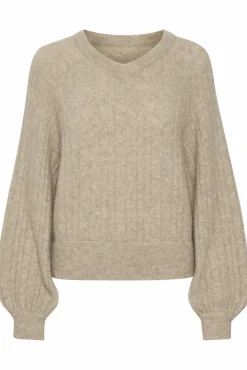 Kvinna Gestuz Stickat & Cardigans^Alphagz R Stickad Pullover