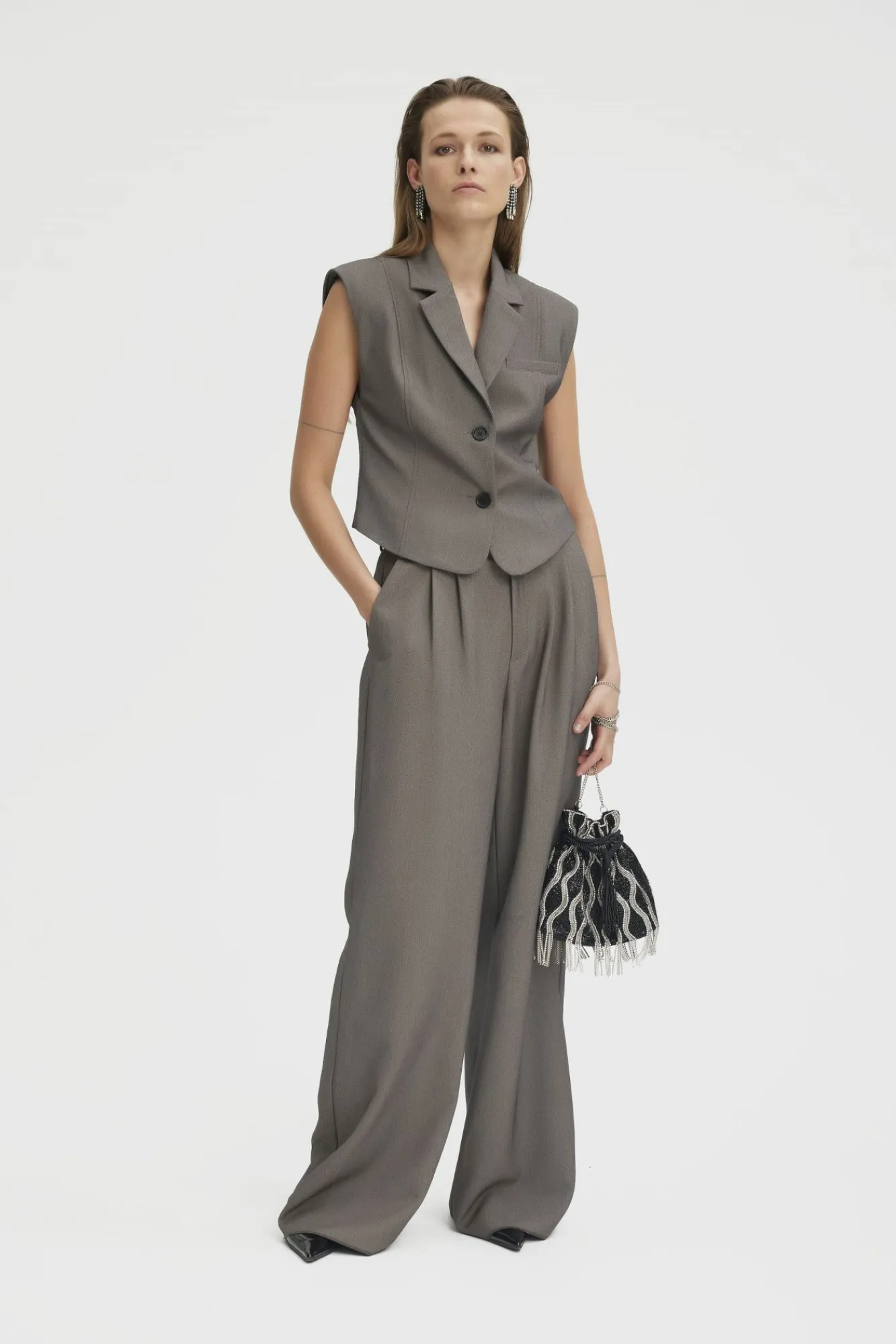 Kvinna Gestuz Suits^Anciegz Byxor