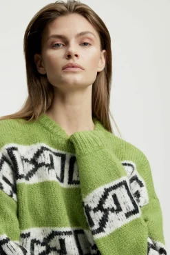 Kvinna Gestuz Stickat & Cardigans^Artikogz Pullover
