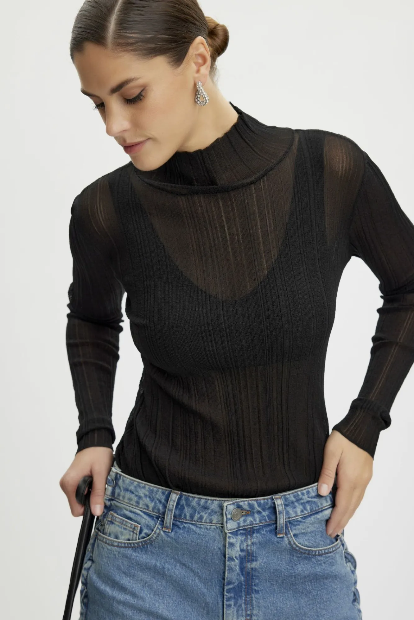 Kvinna Gestuz Stickat & Cardigans^Calizgz Pullover