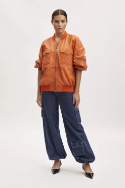 Kvinna Gestuz Cargo^Candacegz Cargo Jeans
