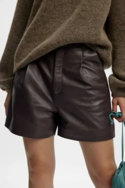 Kvinna Gestuz Shorts^Claudettegz Lader Shorts