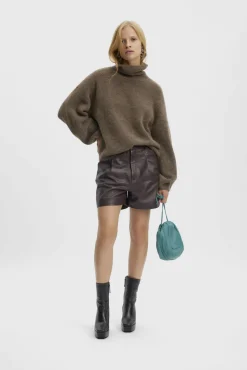 Kvinna Gestuz Shorts^Claudettegz Lader Shorts