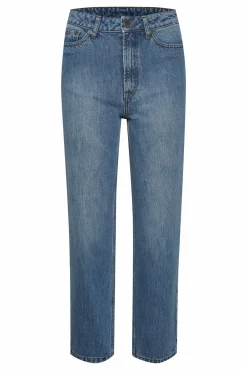 Kvinna Gestuz Jeans^Dacygz Hw Straight Jeans