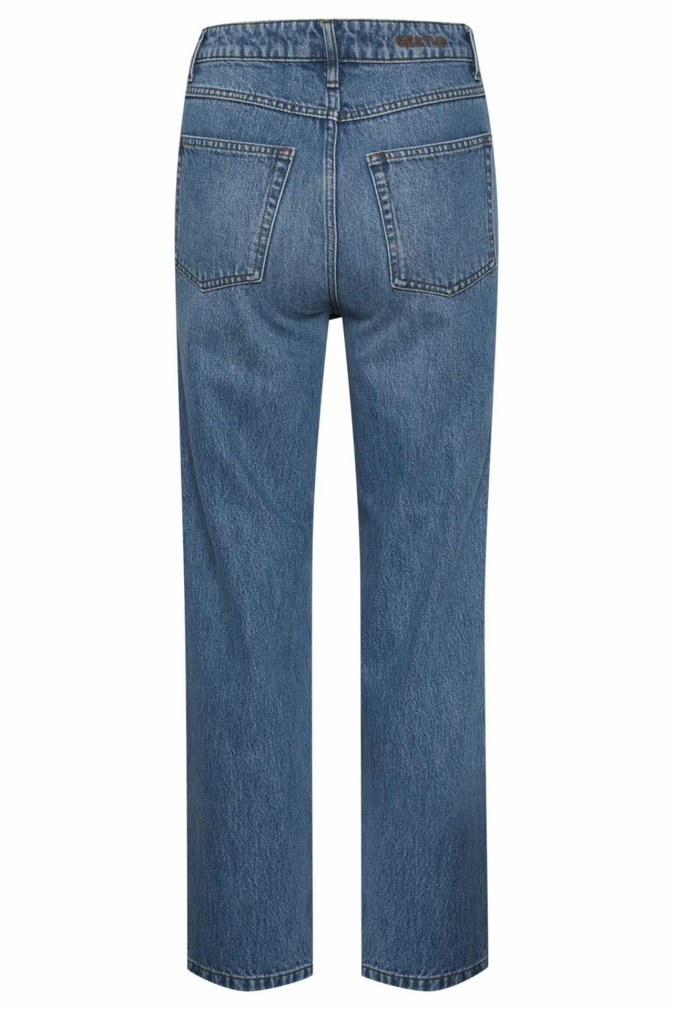 Kvinna Gestuz Jeans^Dacygz Hw Straight Jeans