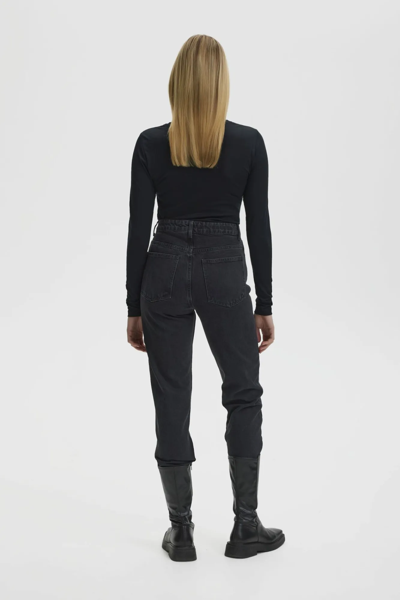 Kvinna Gestuz Jeans^Denagz Hw Mom Jeans