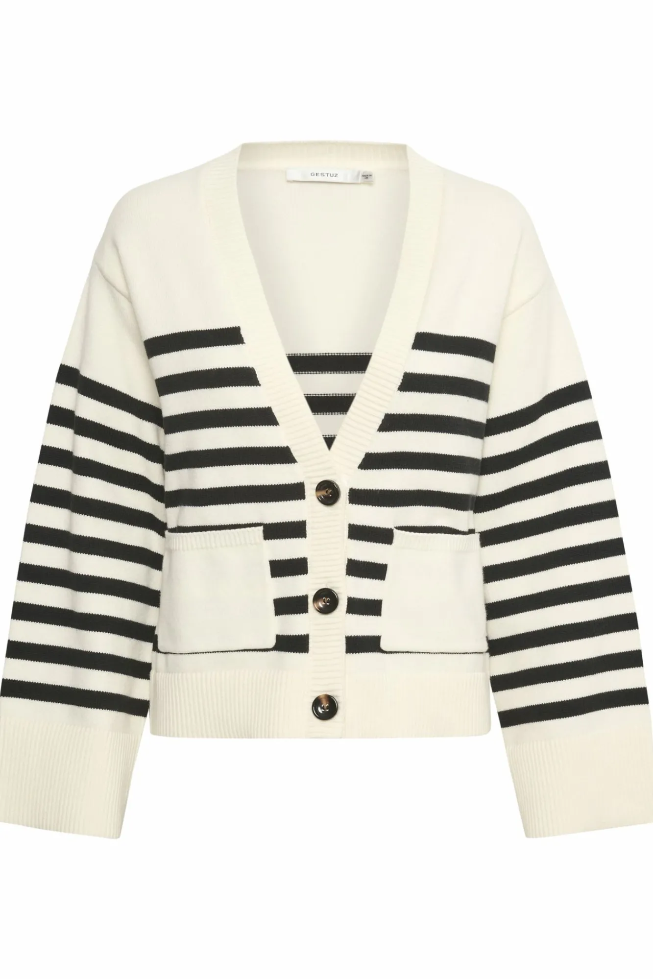 Kvinna Gestuz Stickat & Cardigans^Emblagz Cardigan