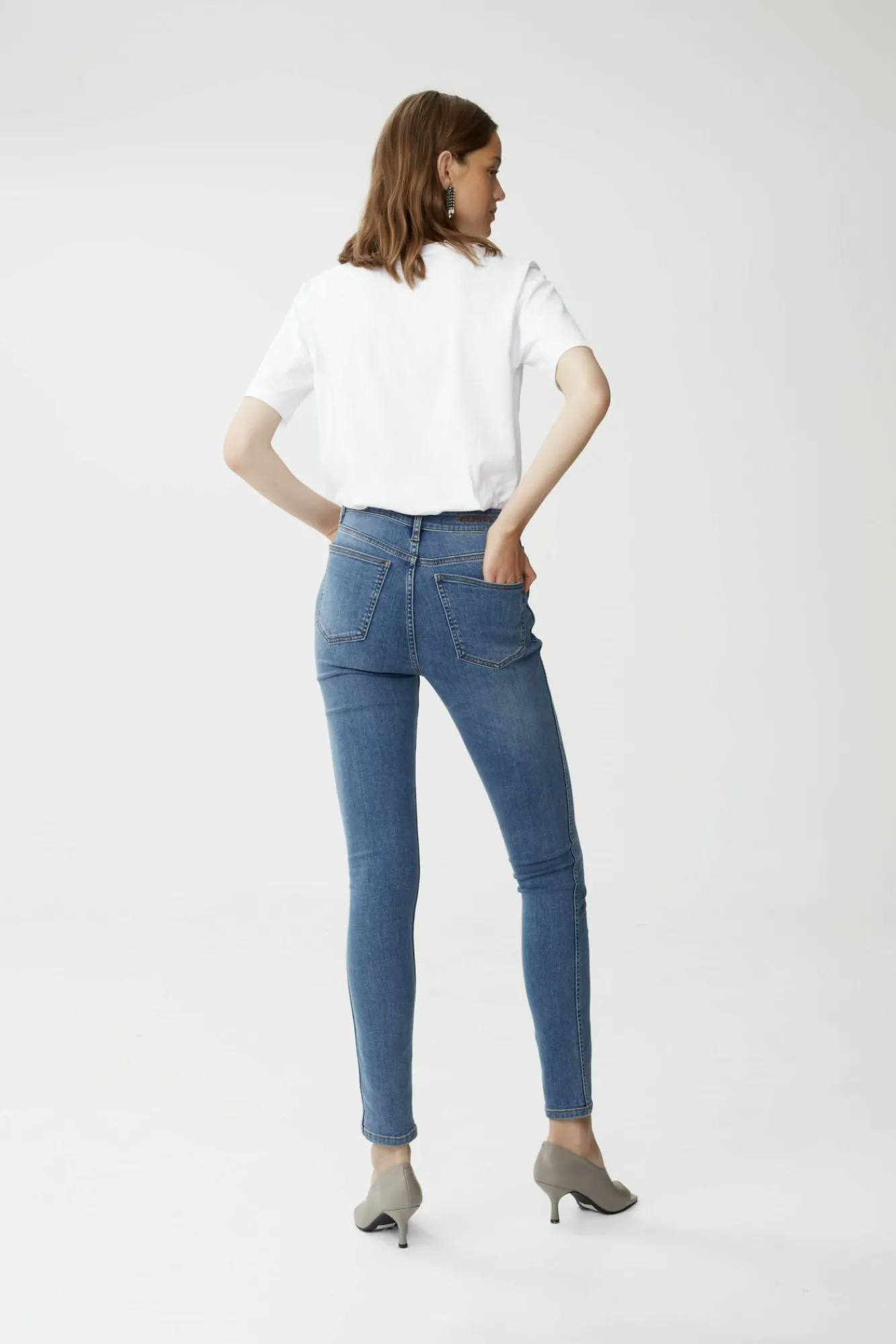 Kvinna Gestuz Jeans^Emilygz Hw Jeans