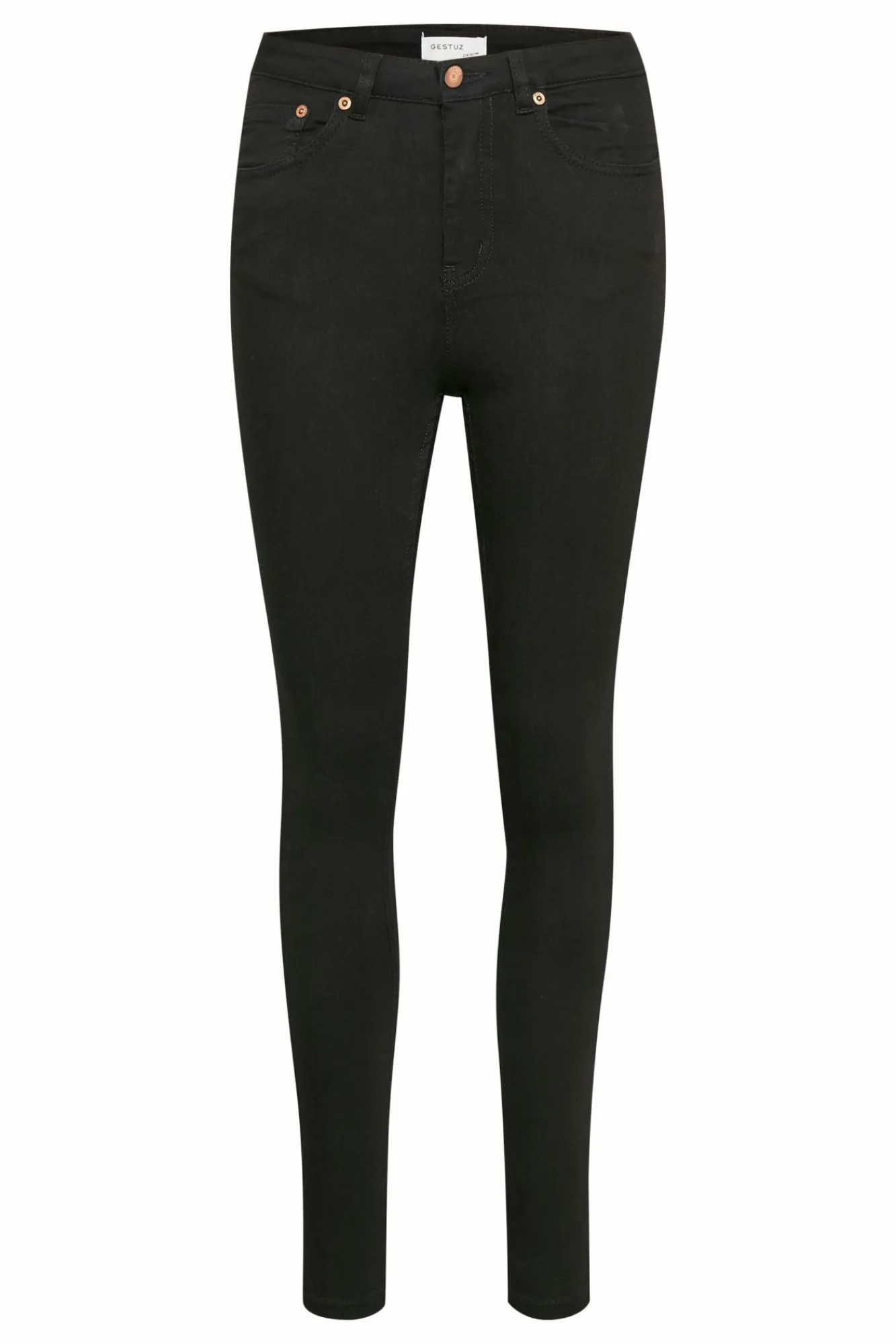 Kvinna Gestuz Jeans^Emilygz Hw Skinny Jeans