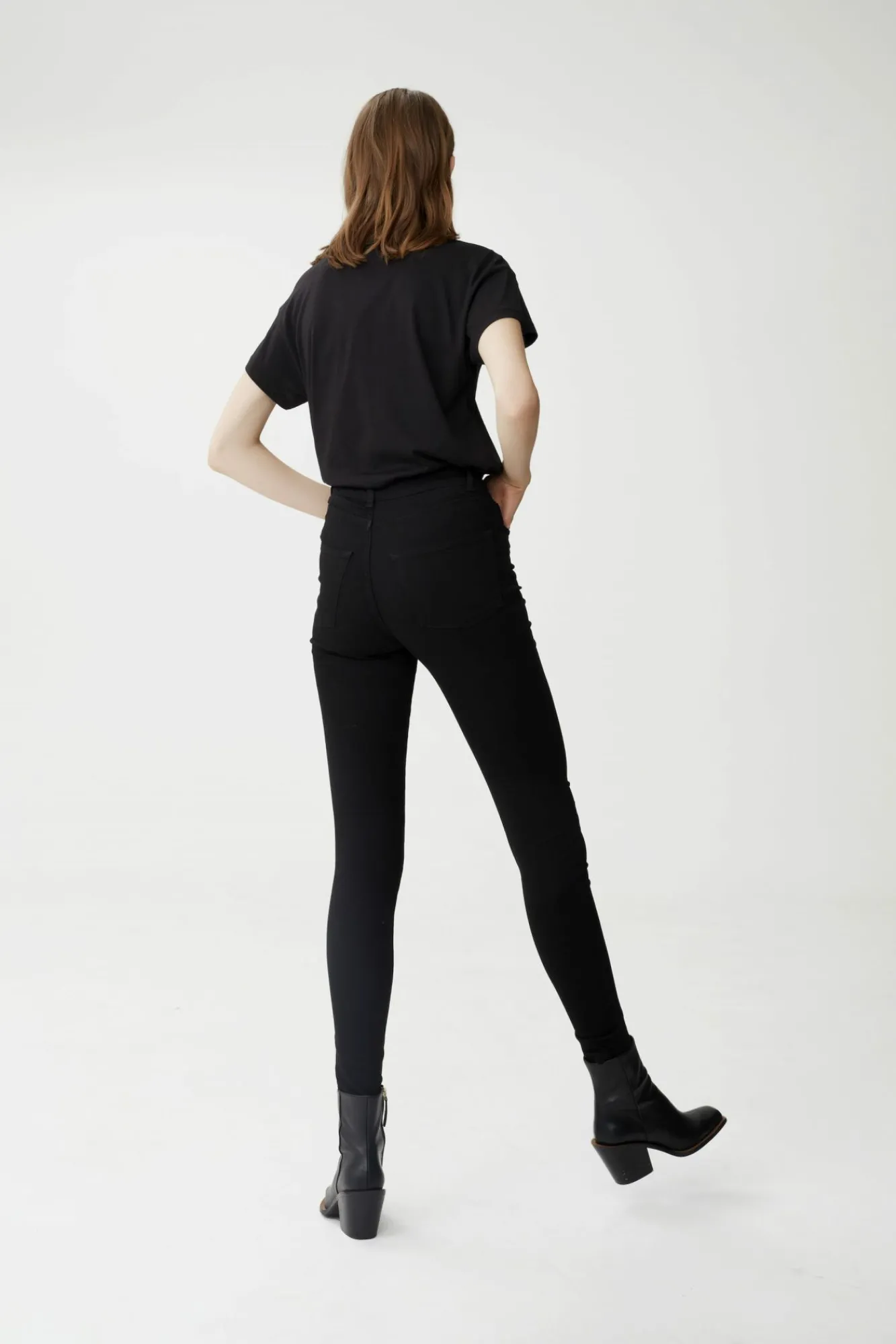 Kvinna Gestuz Jeans^Emilygz Hw Skinny Jeans