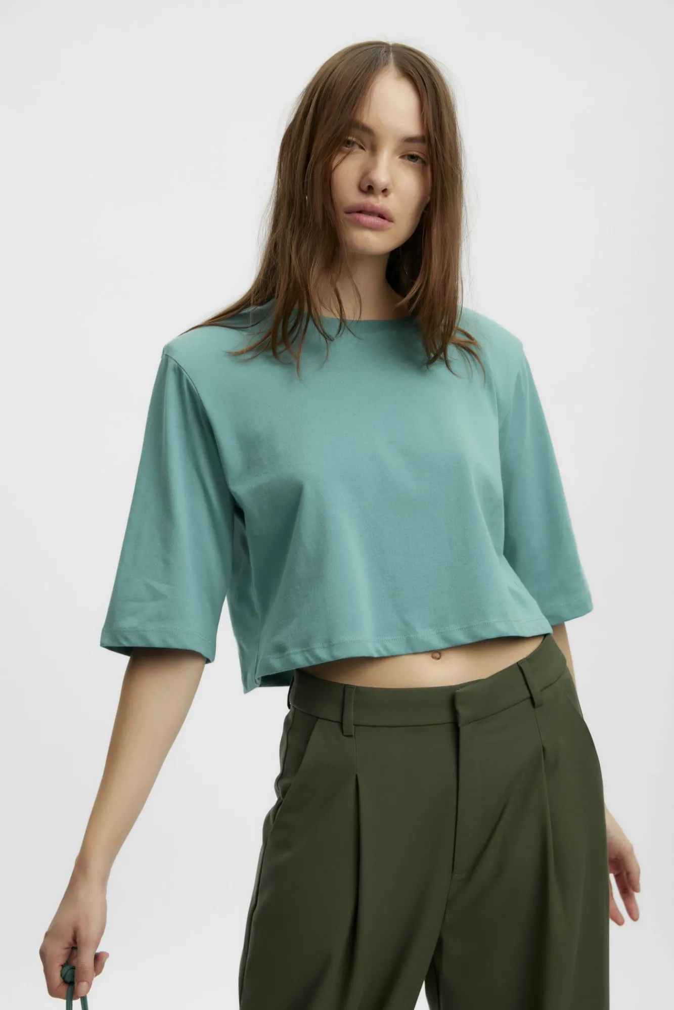 Kvinna Gestuz Toppar & T-Shirts^Jorygz Cropped T-Shirt