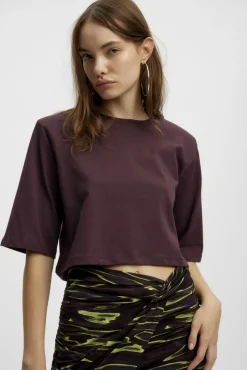 Kvinna Gestuz Toppar & T-Shirts^Jorygz Cropped T-Shirt