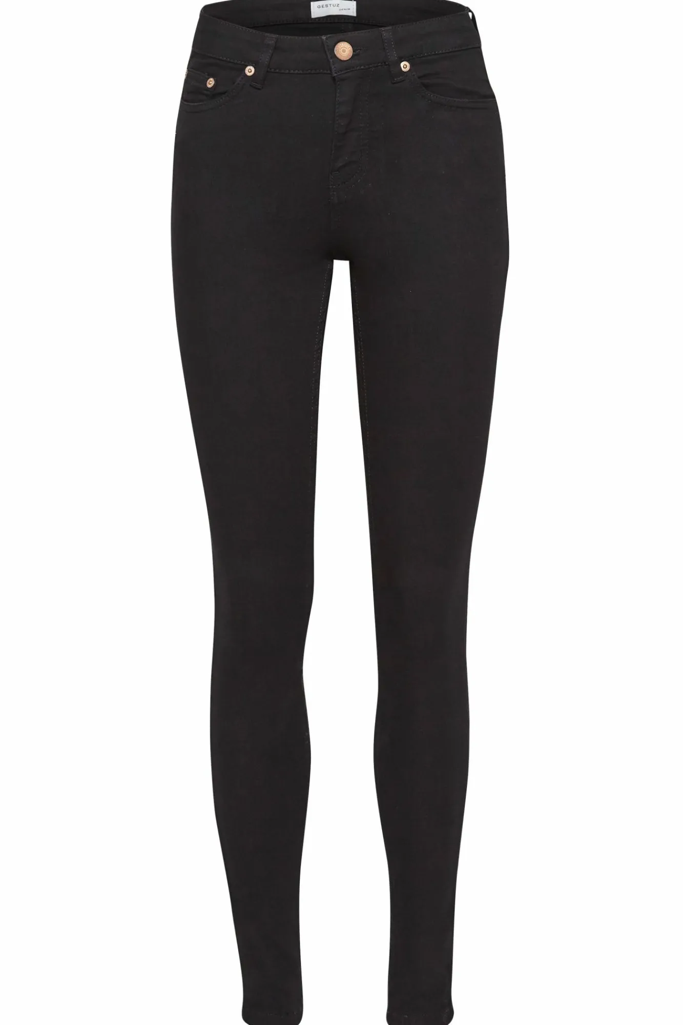Kvinna Gestuz Jeans^Maggiegz Mw Skinny Jeans