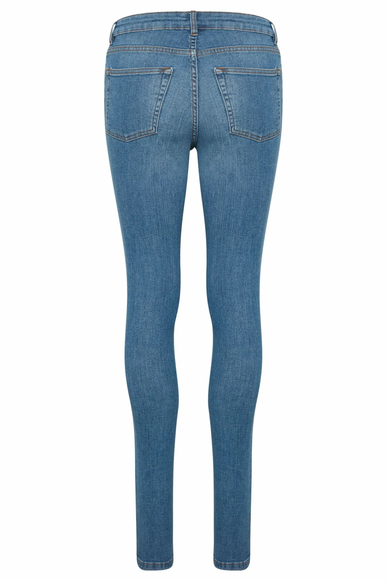 Kvinna Gestuz Jeans^Maggiegz Mw Skinny Jeans