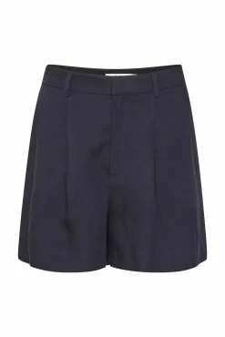 Kvinna Gestuz Shorts^Malougz Linne Shorts