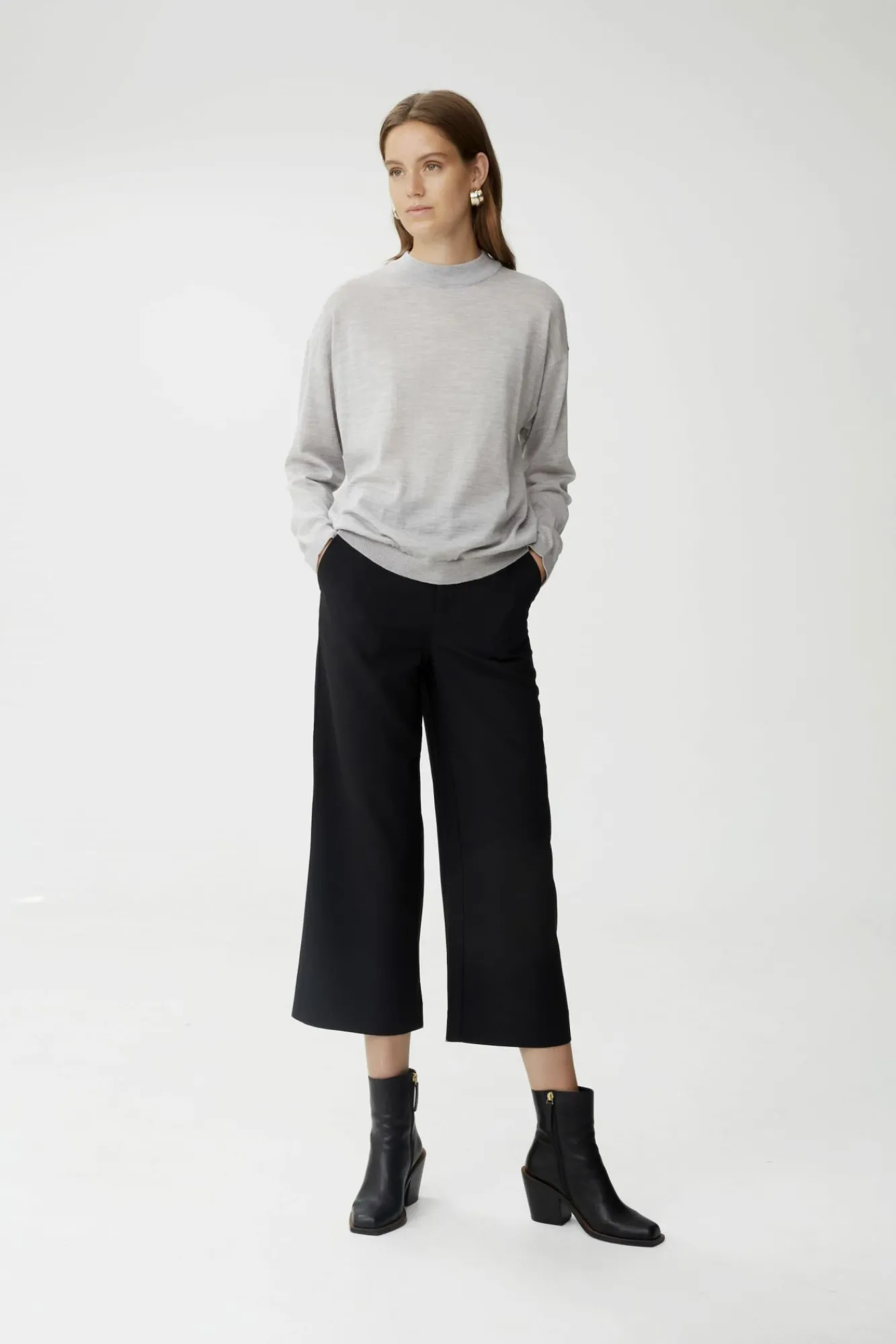 Kvinna Gestuz Stickat & Cardigans^Merinagz Stickad Pullover
