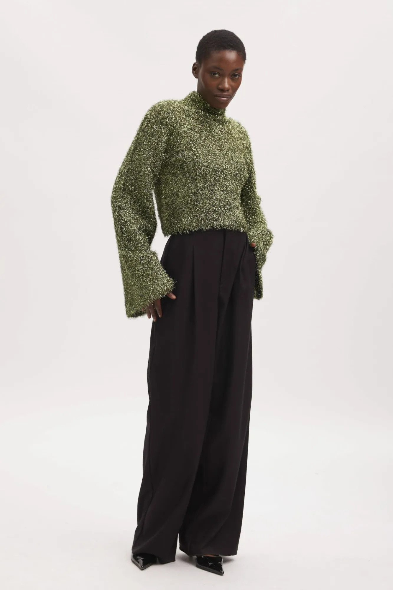 Kvinna Gestuz Stickat & Cardigans^Montellagz Pullover