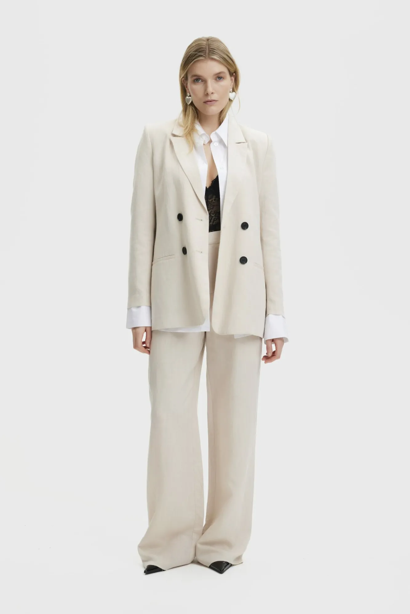 Kvinna Gestuz Suits^Paulagz Byxor
