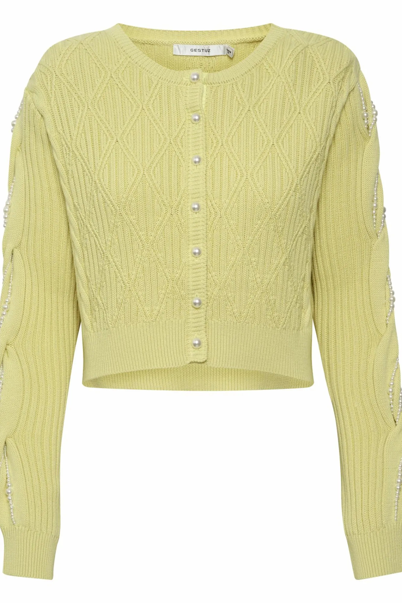 Kvinna Gestuz Stickat & Cardigans^Pearlygz Cardigan
