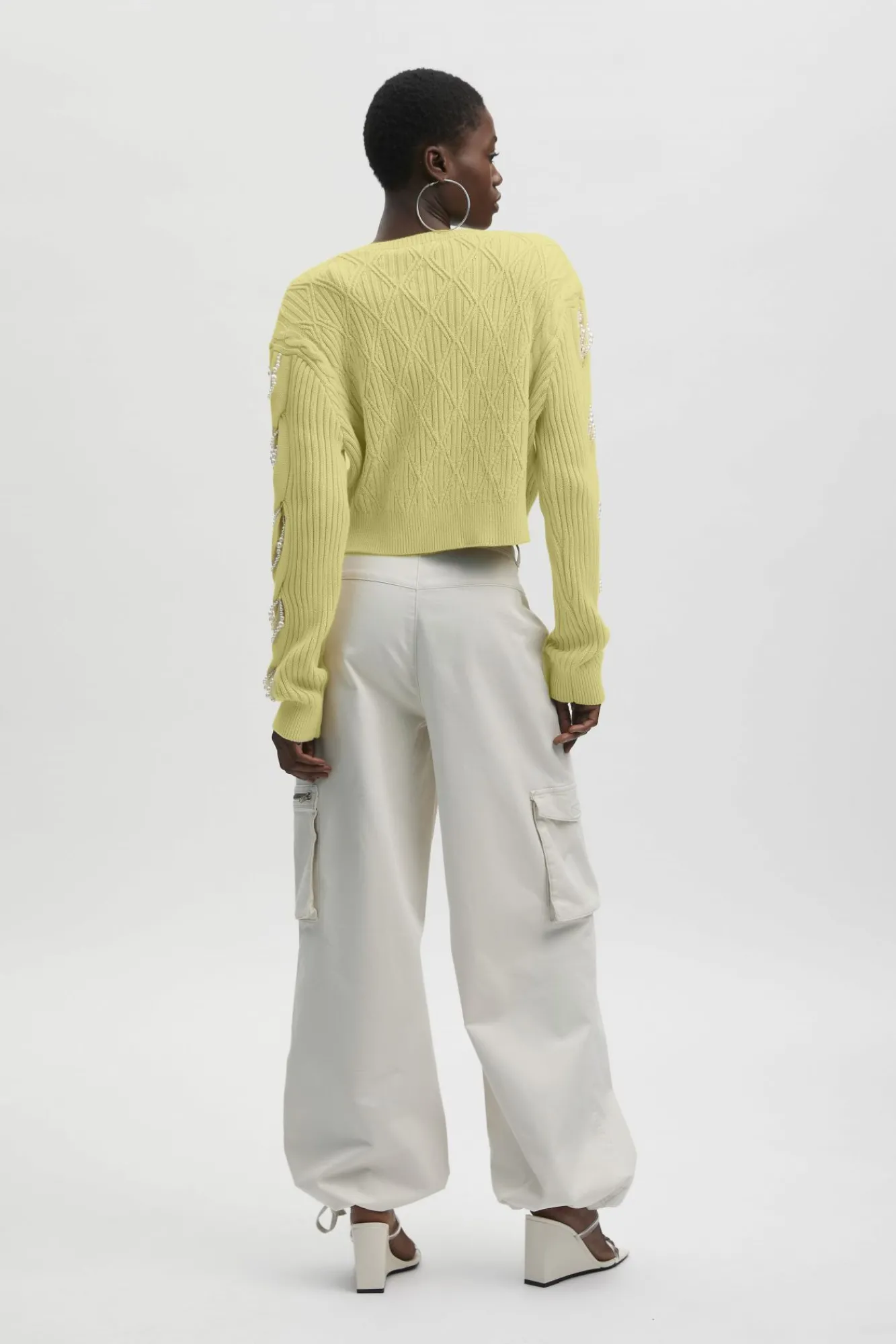 Kvinna Gestuz Stickat & Cardigans^Pearlygz Cardigan