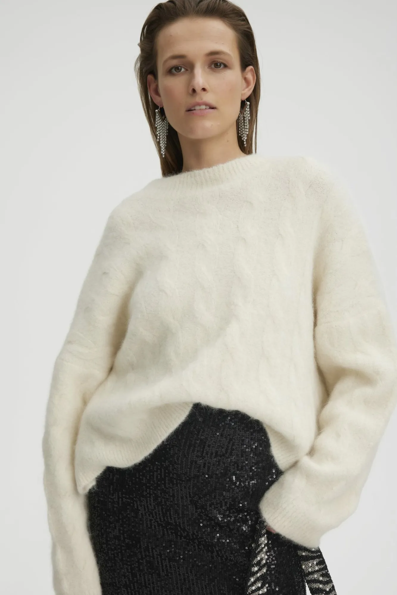 Kvinna Gestuz Stickat & Cardigans^Safigz Pullover