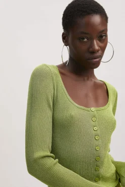 Kvinna Gestuz Stickat & Cardigans^Silvigz Cardigan