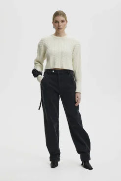 Kvinna Gestuz Cargo^Siwgz Cargo Jeans