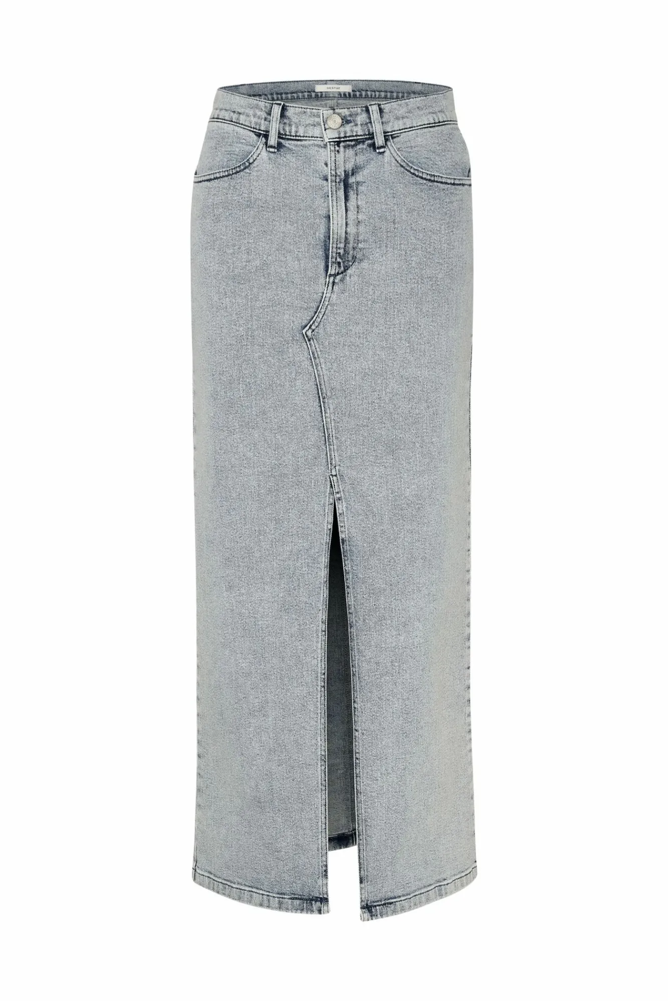 Kvinna Gestuz Kjolar^Siwgz Denim Kjol