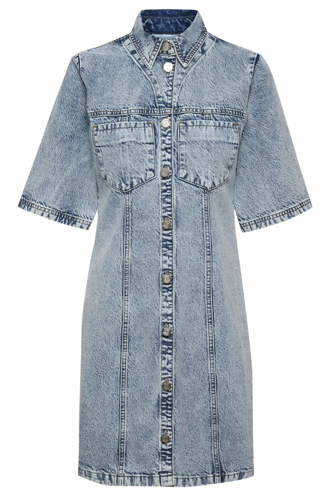 Kvinna Gestuz Klänningar^Tanergz Denimklanning