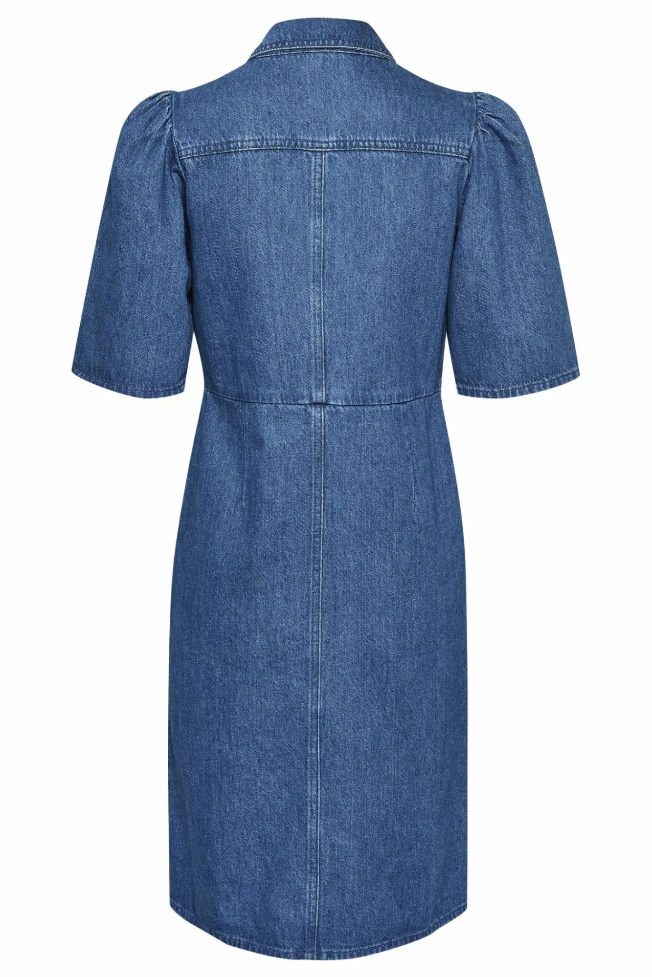 Kvinna Gestuz Klänningar^Umatillagz Denimklanning