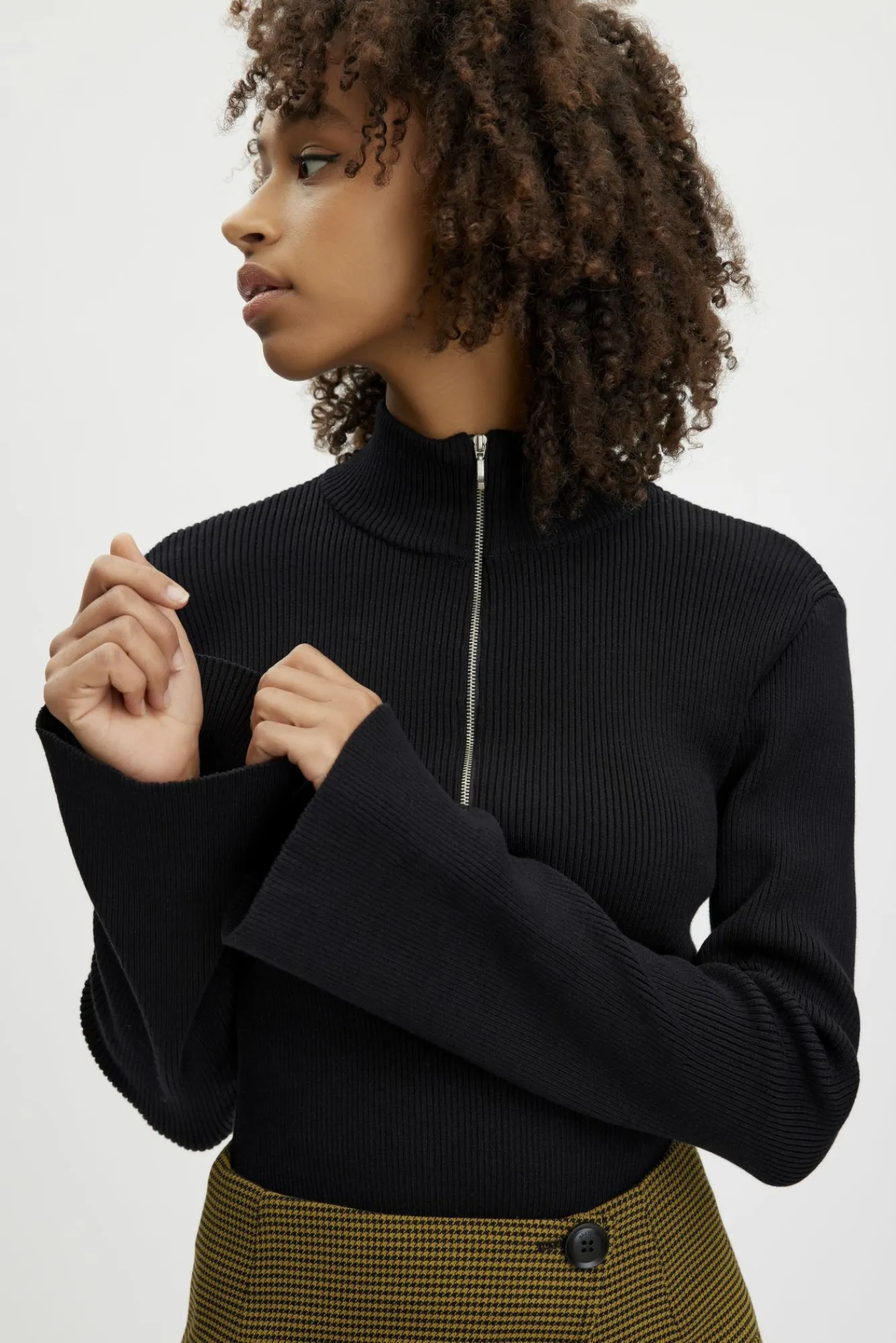 Kvinna Gestuz Stickat & Cardigans^Yasmiagz Pullover