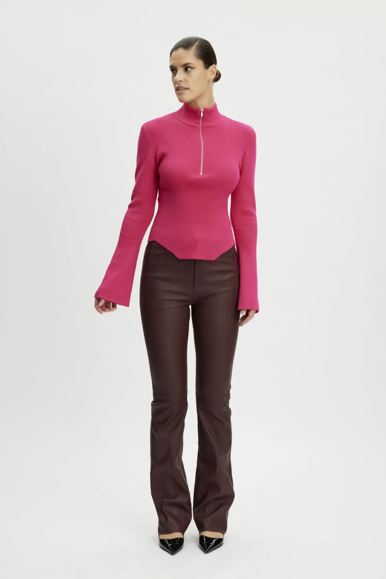 Kvinna Gestuz Stickat & Cardigans^Yasmiagz Pullover
